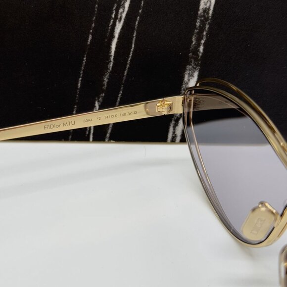 NEW DIOR SUNGLASSES, DIOR FILDIOR M1U B0A4 WOMEN CAT EYE SUNGLASSES - Picture 10 of 12